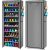 10-Tier Canvas Fabric Shoe Rack Storage Cabinet with Dustproof Cover, Hold Up To 30 Pairs Shoes, 58cm*28cm*160cm (LxWxH) (Grey)