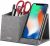 10W Fast Wireless Charger with Desk Organizer Qi Certified Fabric Induction Charger Stand Pen Pencil Holder Compatible iPhone 11/Xs MAX/XR/XS/X/8, Samsung S10/S9/S9+/S8/S8+, Grey