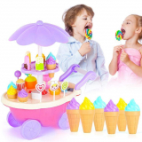 28pcs Kids Children Girls Ice Cream Cart