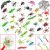 44 PCS Plastic Insects Figures Toys Kit