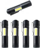 5 Pack Mini Cree Flashlight Torch