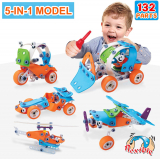 ACTRINIC 132PCS Educational Toys learning Toys for 3 4 5 6 7 8 9+Years Old Best gift for Boys and Girls toddlers Kids age 4 5 6 7 8 9 10+Year Old.