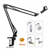 Adjustable Microphone Boom Arm Stand