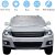 AKUKA Car Windscreen Cover, Car Windscreen Frost Cover with Two Mirror Covers and 3 Hidden Magnets,Sun Protector Waterproof Dust Cover and Ice Protector in All Weather(183 * 147cm)