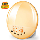 Alarm Clock Wake Up Light 30 Brightness 9 Alarm