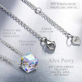 Alex Perry Christmas Jewellery Gift, Beautiful Life Women Jewellery, 925 Sterling Silver, Aurora Borealis Crystal from Swarovski, Elegant Gift Box Packaging.