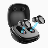 ALWUP Wireless Headphones Bluetooth 5.0 Earphones True Wireless Earbuds with Mic