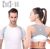 Anoopsyche Adjustable Posture Corrector for Men Women, Upper Back Brace with Anti-scratch Pads, Physical Therapy Posture Brace for Back, Shoulder, Spinal Support Relief Neck Pain Gray&Black