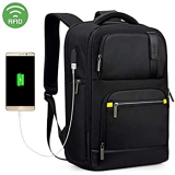 Anti-Theft Travel Backpack with USB Charging Port