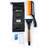 AstroAI 27”Ice Scraper & Snow Brush Detachable with Ergonomic Foam Grip for Car