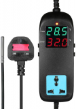 【Black Friday】KKmoon LED Digital Display Temperature Controller Thermostat with Temperature Sensor