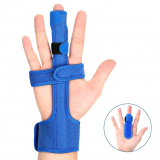 blue finger splint