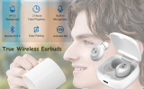 bluetooth earbuds with charging case