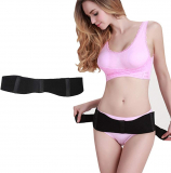 Body Shape Girdle Pelvic Bone Tape Belt Black