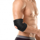 Breathable Elbow Brace Elbow Support Sleeve with Dual-Spring Stabiliser and Strong Hook & Loop Straps for Arthritis, Tennis Elbow Pain, Sports Injury Pain, Golfers Elbow Pain & Gym Elbow Pain Relief.