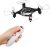 DoDoeleph Syma X20-S Without Camera Mini Pocket RC Drone For Kid Gravity Sensor Headless Auto Hover Mode 360° Stunt Flip One Key Take-off Landing 2.4GHz Quadcopter Black.