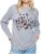 Dresswel Women Floral Sweatshirt