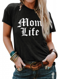 Dresswel Women Mom Life T-Shirt