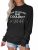 Dresswel Women She Believed She Couldnt So God Did Sweatshirt Pullover Long Sleeve Tops Jumpers