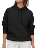 Dresswel Women Solid Color Hoodie