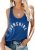 Dresswel Women Sunshine Print Tank Top