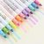 Dual Headed Highlighter Pen Art Markers  (12Colors)