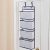 Ejoyous 4 Pocket Hanging Closet Organizer(Deep Blue Dots)