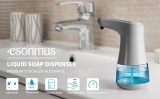 esonmus Automatic Soap Dispenser Touchless Battery Operated Liquid Dispenser