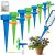 Eurobuy Plant Waterer Self Watering Spikes System with Slow Release Control Valve Switch,Automatic Vacation Drip Irrigation Watering Devices,for Indoor Outdoor Home Office Plants-12 Pack