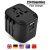 Evershop Universal Plug Adapter for Worldwide Travel International Power Adapter