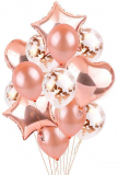 Foil Heart Star Balloon Set