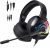 Gaming Headset —K6 3.5mm Stereo Sound, Ergonomic Design, Soft Memory Earmuffs, Noise Cancelling Mic, LED Light, Over Ear Gaming Headphones for New Xbox One/PC/Mac OS/PS4/Table/Phone