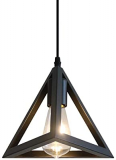 Geometric Metal Cage Pendant Light