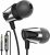 In-Ear Headphones,High Definition Wired Earphones Comfortable Tangle Free Earbuds with Deep Bass for iPhone,iPod,Android Smartphones,MP3 Players,Tablets and all 3.5mm Audio Jack (Black).