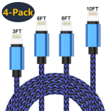 iPhone Charger Cable Lightning Cable 4Pack