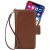 iPhone X/XS Wallet Case PU Leather Brown