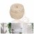 Jeteven 350Meter Macrame Cord Natural Macrame Cotton Rope DIY Craft Cord Spool for DIY Hanging Plant Garden Flower Pot (2mm)