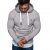 JUTOO Men’s Autumn Winter Jacket Fashion Men Purely Color Long Sleeve Casual Hooded Pullover Sweater Cloak Overcoat Sport Daily Work.