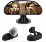 【Keep An Eye on Your Baby】Vislone Baby Car Mirror Suction Cup