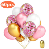 Latex Balloons 60 Pcs