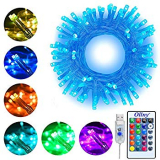 LED String Lights 10m 100 LEDs 16 Colors Changing Ollny Fairy String Lights for Bedroom Indoor Outdoor Party Garden Christmas Decorations Lights USB Powered