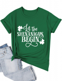 Let The Shenanigans Begin St. Patricks T-Shirt