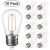 Light Bulbs Edison, ECOWHO e27 light Bulbs S14 Warm White 2w Lightbulb for Garden Lights String, Ceiling Lights, Flood Lights, Spotlights, Indoor and Outdoor Lights (10 Pack)