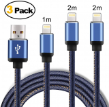 Lightning Cable MFi Certified iPhone Charger Cable 3Pack