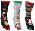 LINSINCH Women Warm Socks Christmas Thick Crew Thicken Thermal Knitted Wool Cotton Soft Comfortable Cute Novelty for Winter Assorted Colour Patterns Combination 3,5,6 Pairs