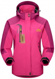 Lixada Waterproof Jacket Windproof Ski Jacket Warm Sport Jacket Multi-Pockets Mountain Skating Jacket with Hooded Women/Men