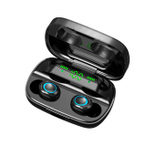 Lixada Wireless Earphones BT 5.0 Ultra-small Invisible Earphone Sports 3D Stereo Sound Large Capacity Headset