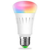 LOHAS Alexa Smart LED WiFi Bulb, 9W A60 E27 Colour Changing Light Bulb, Works with Amazon Alexa, Google Home & IFTTT, 60W Equivalent, Remote Controlled by a Smartphone, 1 Pack [Energy Class A+]