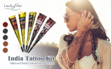 Luckyfine Temporary Tattoos Kit(5 PCS)