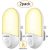 Motion Sensor Night Lights Plug in Wall – Movement Sensor Light PIR LED Night Light Indoor for Kids,Hallway,Corridor,Stairs,Warm White,2Pack